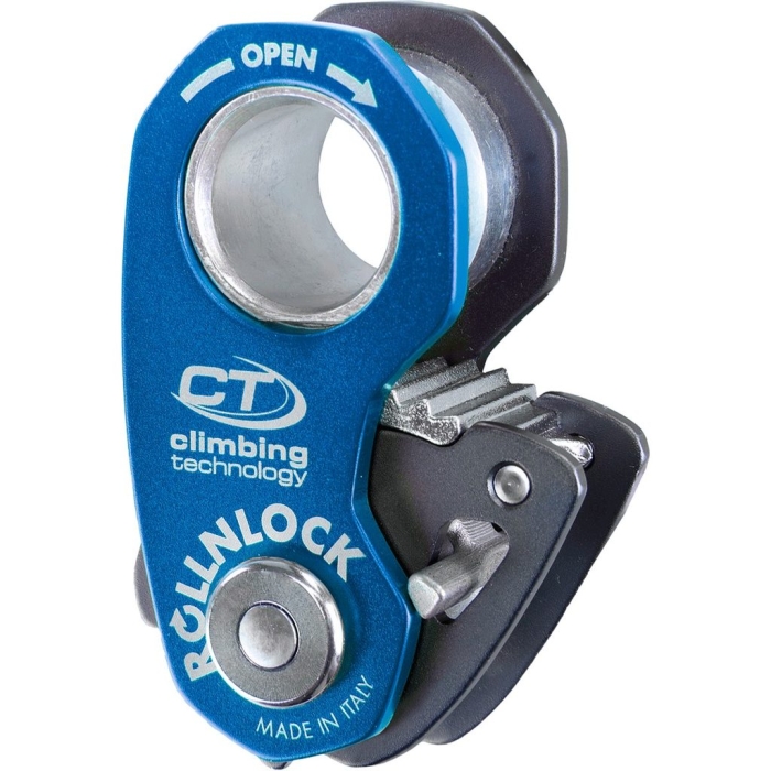 Przyrząd zaciskowy Climbing Technology RollnLock - electric blue